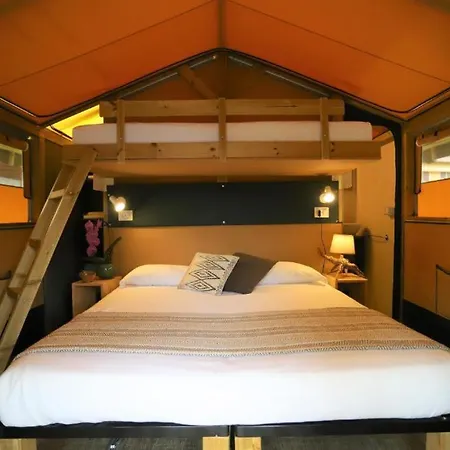 Glamping Rivabella Luxussátor Lecco