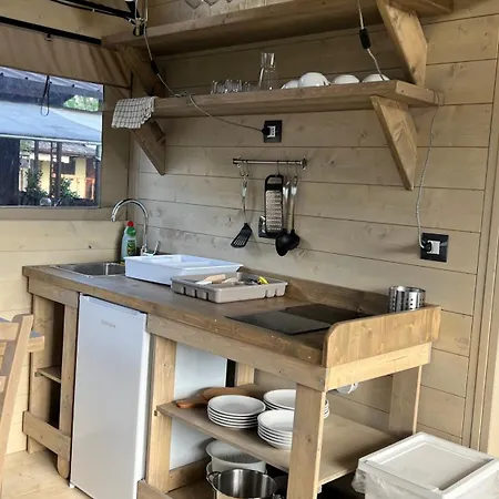 Glamping Rivabella Luxury tent