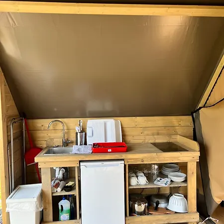 Luxury tent Glamping Rivabella Lecco
