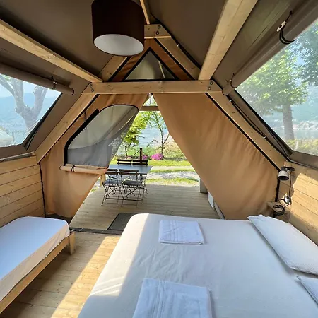 Luxury tent Glamping Rivabella Lecco