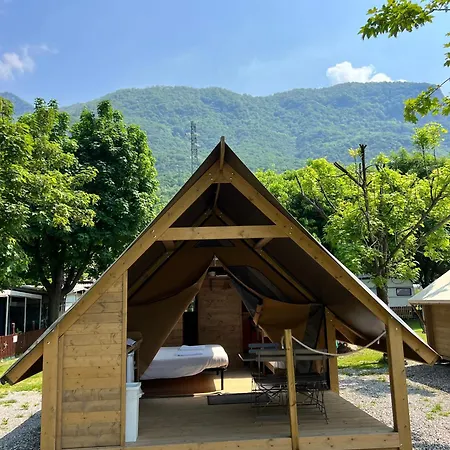 Glamping Rivabella Luxuszelt Lecco