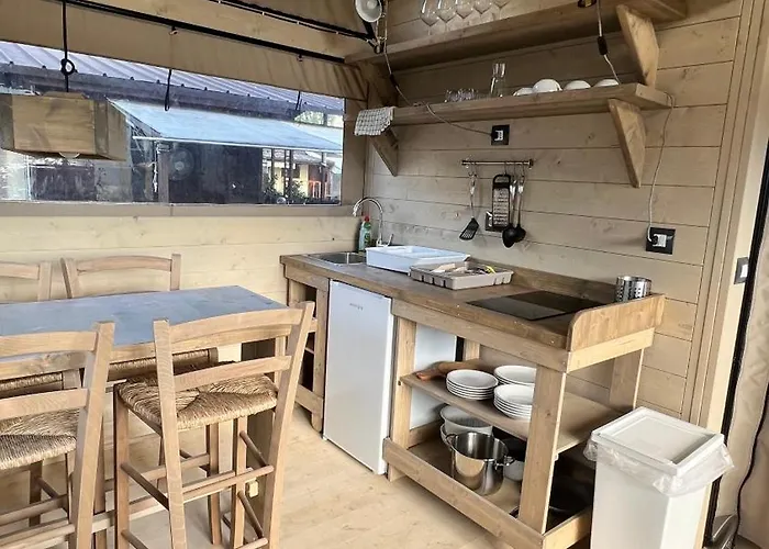 Glamping Rivabella Luxuszelt Lecco