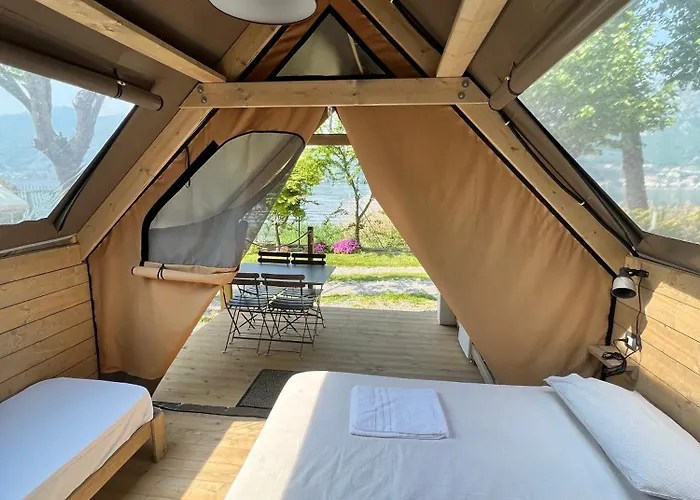 Luxuszelt Glamping Rivabella Lecco