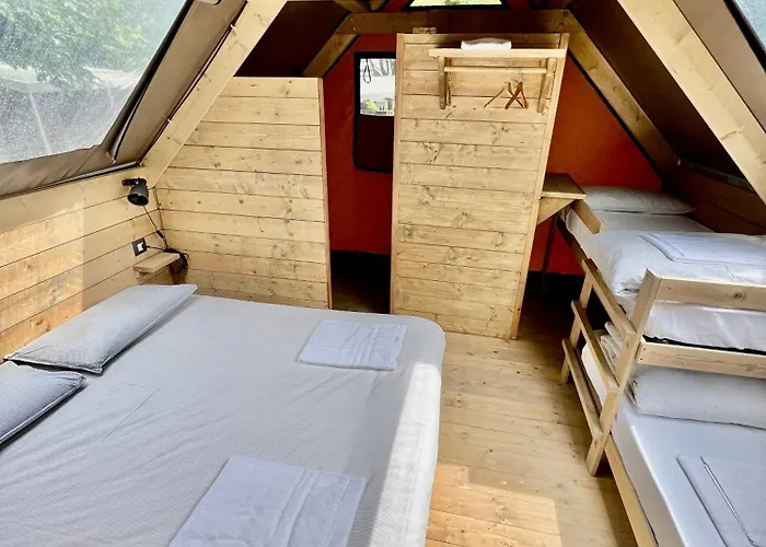 Glamping Rivabella Luxuszelt Lecco