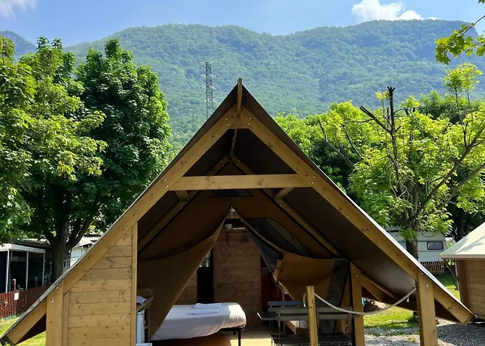 Glamping Rivabella Luxuszelt Lecco