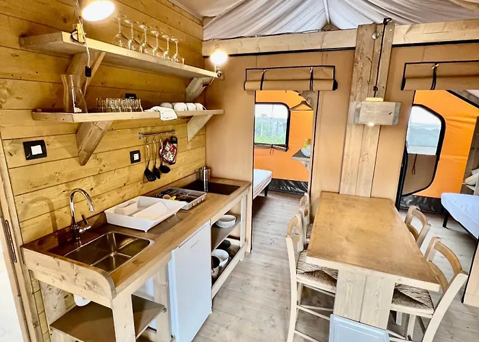 Glamping Rivabella Luxuszelt