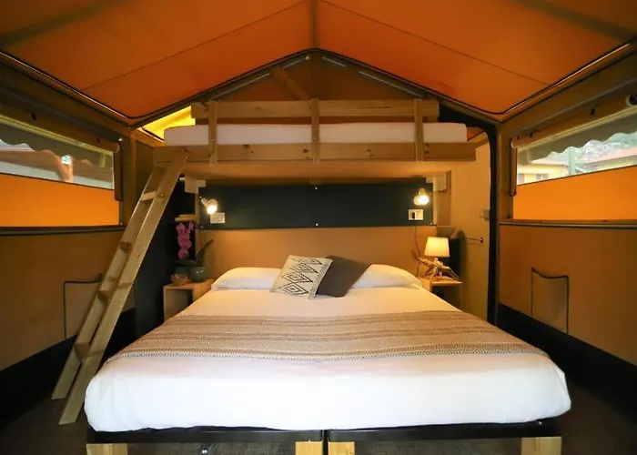 Glamping Rivabella Luxuszelt Lecco